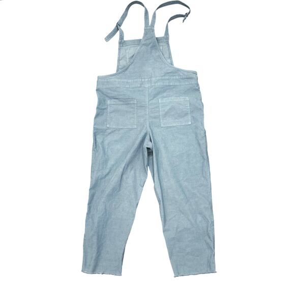 Aerie Light Blue Corduroy Overalls Size XL - Picture 2 of 5